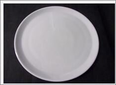 Genware Porcelain Pizza Plate 28cm/ 11 (Pack of 6) - 162928 - 3