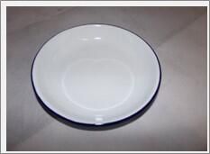 Enamel Rice/ Pasta Plate 18cm (Pack of 12) - 45618 - 3