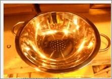Economy S/St. Colander 13Tube Hdl. - 555 - 3