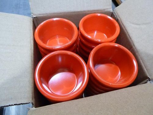 GenWare Melamine Red Smooth Ramekin 59ml/ 2oz (Pack of 24) - S278-05 - 10