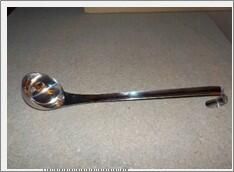 S/St 3.5 Wide Neck Ladle 9cm/ 160ml - WNL-35 - 3