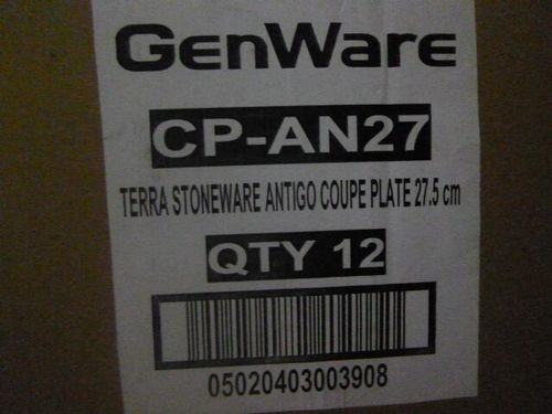 Antigo Stoneware Coupe Plate 27.5cm (Pack of 6) - CP-AN27 - 12