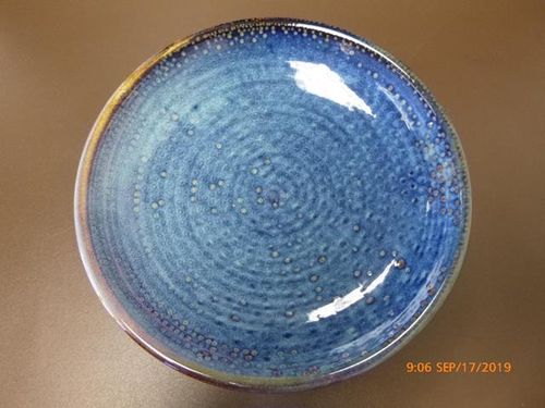 Terra Porcelain Aqua Blue Deep Coupe Plate 25cm (Pack of 6) - DC-PBL25 - 4