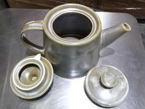 Terra Porcelain Matt Grey Teapot 50cl/ 17.6oz (Pack of 6) - TP-PMG50 - 3