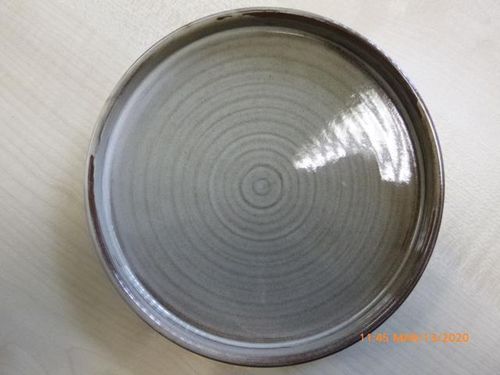 Terra Porcelain Grey Low Presentation Plate 21cm (Pack of 6) - LP-PG21 - 5