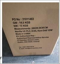 Fast Food Tray Black Small - CT1014-03 - 19