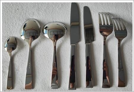 GenWare Taranto Pattern 7Pcs Sample Cutlery Set - 7PCS-TARANTO - 3