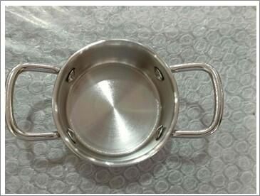 GenWare Mini Stainless Steel Casserole Dish 8.6 x 4.7cm (Pack of 12) - MSCD8 - 3
