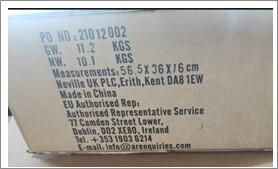 GenWare Melamine Slate Effect Platter GN 1/1 - MEL11-SL - 16