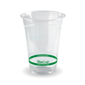 BioPak 500ml Clear PLA BioCups (Pack of 1,000) - R-500Y-UK - 3
