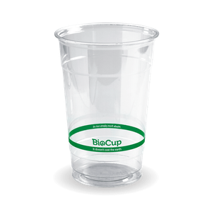 BioPak 600ml Clear PLA BioCups (Pack of 1,000) - R-600Y-UK - 1