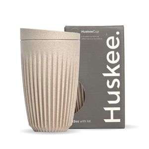 BioPak 12oz HuskeeOriginal Natural (X12) (Pack of 12) - HC12LN12-E-UK - 1