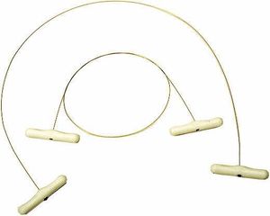 Pack Of 10 Cheese And Foie Gras Wires With Handles 1 M - 11787-02 - 1