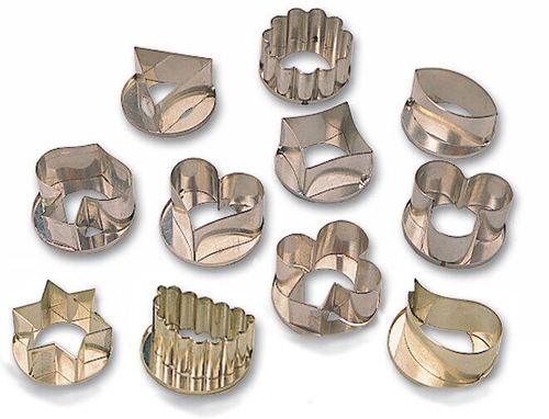 Matfer Stainless Steel "tea Biscuit" Cutter Pointy Oval No. 8 - 11764-11 - 2