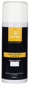 Spray For Velvet-touch Chocolate Decorations White Chocolate 400 Ml - 11978-05 - 1
