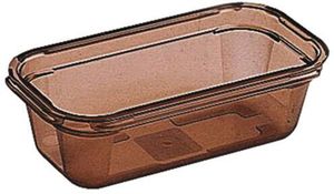 Alto Alto Plus Smoked Copolyester Gastronorm Container - Gn 1/3 Depth 20cm - 10629-11 - 1