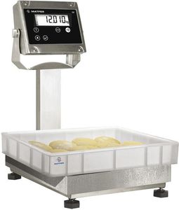 Matfer Tf 30 Stainless Steel Electronic Column Scales Up To 30 Kg/ 5 G - 10682-01 - 1
