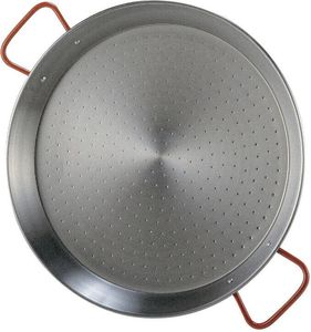Polished Steel Paella Dish With Two Handles 20cm - 10198-01 - 1