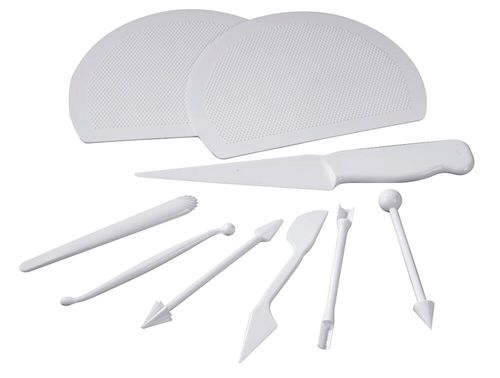 Set Of 9 Marzipan Knives For Schools - 11208-01 - 1