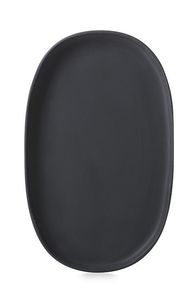 Caractère Oval Plate Black 35.5x21.8cm - 052084 - 3