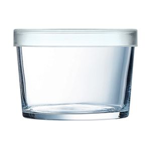 Onctuose Bowl D8,5cm, 22 Cl White Lid - 202077 - 3
