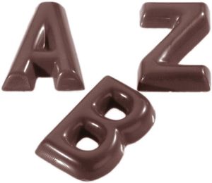 Mould Tray 275x135 For 26 Alphabet Letters - 380156 - 1
