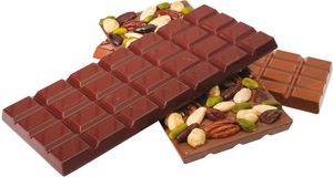 Mould Tray 275x175 For 1 Chocolate Bar 200 G 28 Squares - 380258 - 1