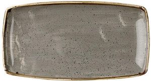 Stonecast Grey Rectangular Plate 29.8x15.3cm - 403702 - 1