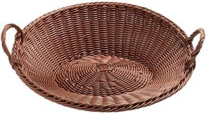 Round Fruit Basket With Polypropylene Frame 46x42cm - 512031 - 1