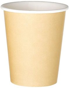 Box Of 2,000 (40 Bags Of 50) Kraft Paper Cups Ø 80 Mm 28 Cl - 701152 - 1