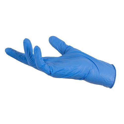 Dispenser For 100 Blue Biodegradable Nitrile Disposable Gloves Size S - 730280 - 1