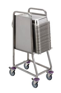 Ergo Storage And Transport Trolley For Stainless Steel Containers Or Lids - Gn 1/1 Profile 325 Mm - 778711 - 1