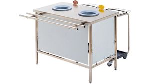 Sorting Table On Wheels - 2 Wch - H 83cm - With Ramp - With Panels - 858112 - 1