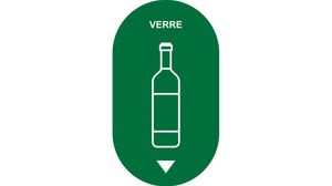"verre" Signage - Green - 859712 - 1