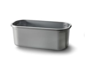 Packet Of 25 Ice Cream Storage Containers Without Lid, Polystyrene, 5 Litres 348x158x128 Mm - 934155 - 1