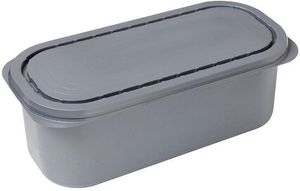 Packet Of 25 Ice Cream Storage Container Lids, Polystyrene, For 2.5-litre Containers - 934162 - 1