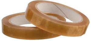 Packet Of 6 Crystal Polypropylene Adhesive Tape Rolls 66 M Length 19 Mm - 950931 - 1