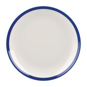 Churchill Retro Blue Coupe Plates 165mm (12 Pack) - DS676 - 1