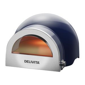 DeliVita Dual Fuel Gas Pizza Oven Jubilee Blue - JM937 - 1