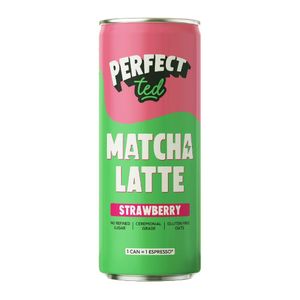 PerfectTed Matcha Latte Strawberry 250ml (12 Pack) - KA791 - 1