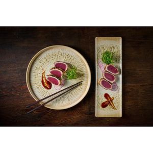Churchill Inked Lumé Walled Plates Natural 260mm (6 Pack) - JM138 - 3