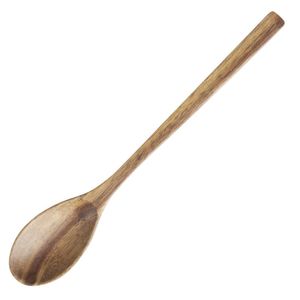 Olympia Miso Acacia Wood Ramen and Pho Spoons 240mm (6 Pack) - JK311 - 1