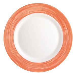 Arcoroc Brush Saucers Orange 140mm (48 Pack) - JK574 - 1