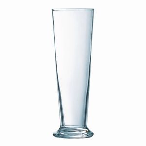 Arcoroc Linz Pilsner Glasses 390ml LUKCA-NI 1/2pt (24 Pack) - JK589 - 1