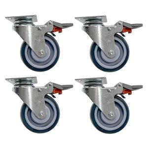 Buffalo 4 Braked Castor (4 Pack) - AU763 - 1
