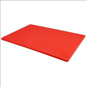 High Density Chopping Board 45X30X1Cm / 18X12In Red - HD1812R - 1