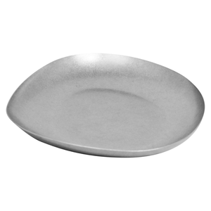 Vintage Steel Square Conical Plate 22Cm X 19Cm X 2.7Cm - YG171 - 1