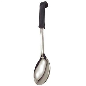 Solid Spoon St St Polypropylene Black Handle - 429PB - 1