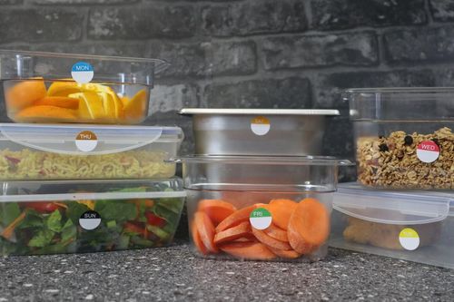 Round Day Dot Label 19Mm - Monday - DAYMON - 2