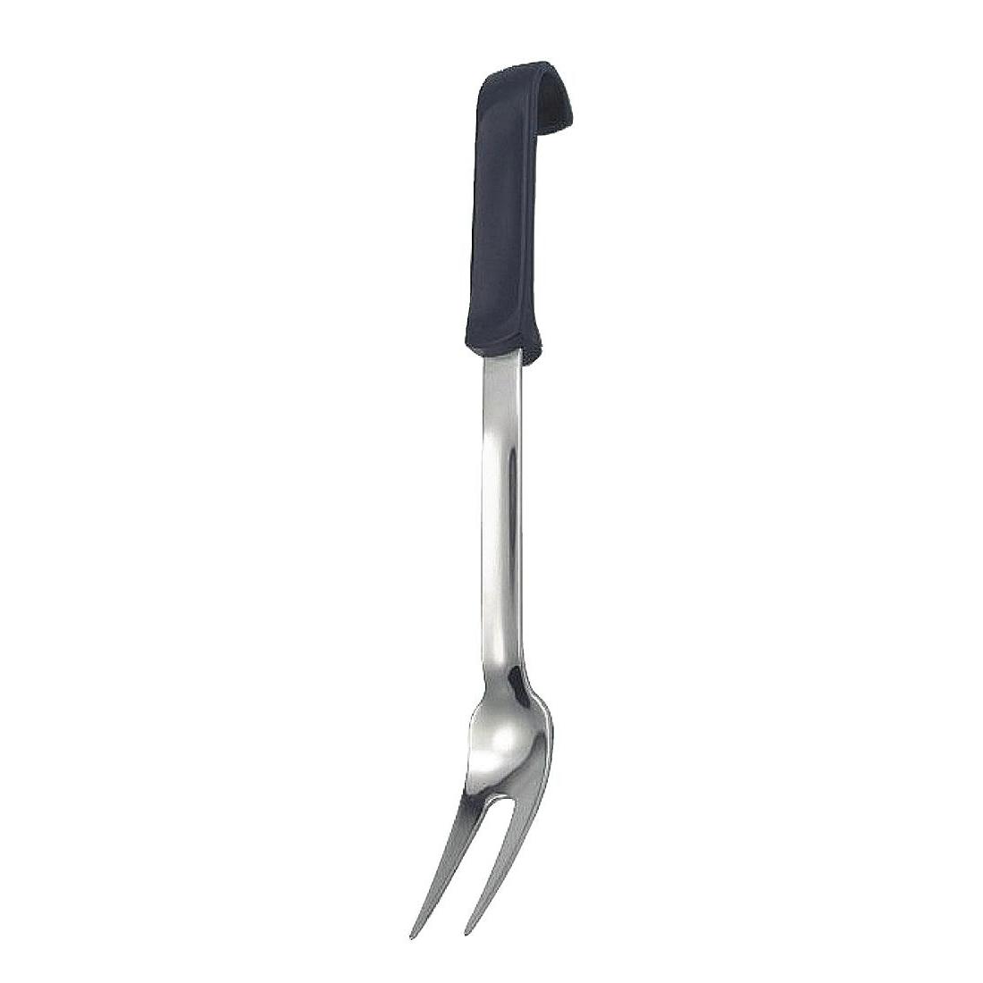T351 - Vogue Black Handled Carving Fork - T351